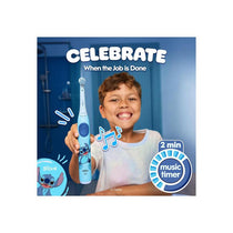 Oral-B iO Kids Disney Stitch Electric Toothbrush 1 Toothbrush Head 1 Travel Case 3 Modes With Kid-Friendly Sensitive Mode Ages 6+ Light Blue