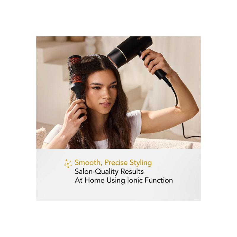 Wahl Ionic Flow Hairdryer Professional Drying Frizz-Free Cold Shot Heat Concentrating Diffuser Styling Compact Travel Powerful Fast Speed 2100W Black Secondary image