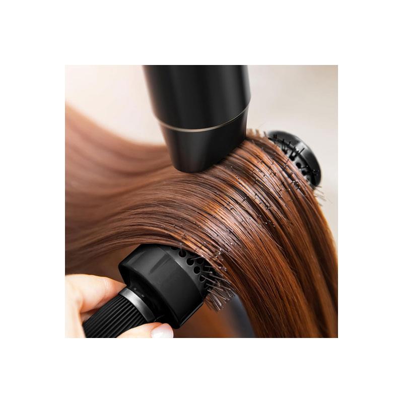 Wahl Ionic Flow Hairdryer Professional Drying Frizz-Free Cold Shot Heat Concentrating Diffuser Styling Compact Travel Powerful Fast Speed 2100W Black