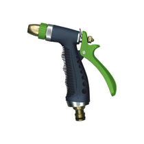 Draper 3 Pattern Aluminium Spray Gun Aluminium Garden Hose Nozzle Watering Tool Brass Fitting Universal Connector Multicolour