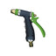 Draper 3 Pattern Aluminium Spray Gun Aluminium Garden Hose Nozzle Watering Tool Brass Fitting Universal Connector Multicolour
