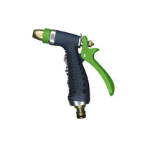 Draper 3 Pattern Aluminium Spray Gun Aluminium Garden Hose Nozzle Watering Tool Brass Fitting Universal Connector Multicolour