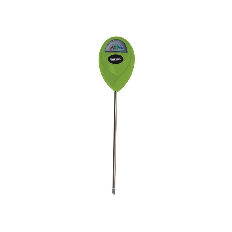 Draper Soil Moisture Reader And PH Tester For Garden Lawn Indoor And Outdoor Plants No Batteries Needed Green Secondary image