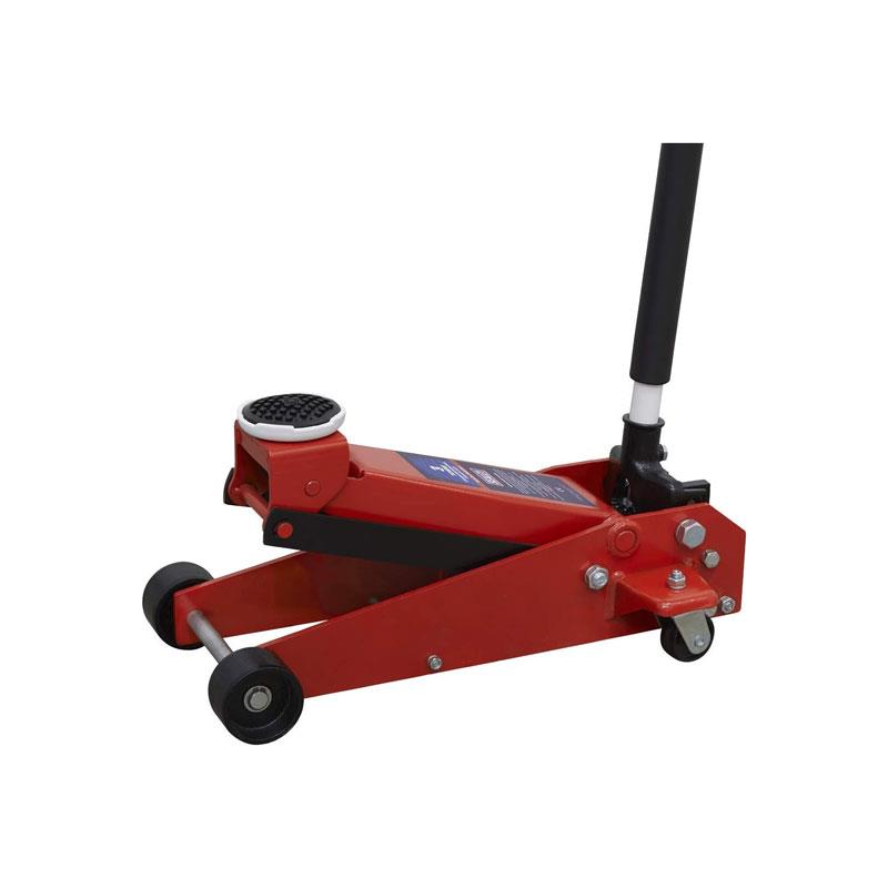 Sealey Quick Lift Standard Chassis Trolley Jack 3 Tonne Red
