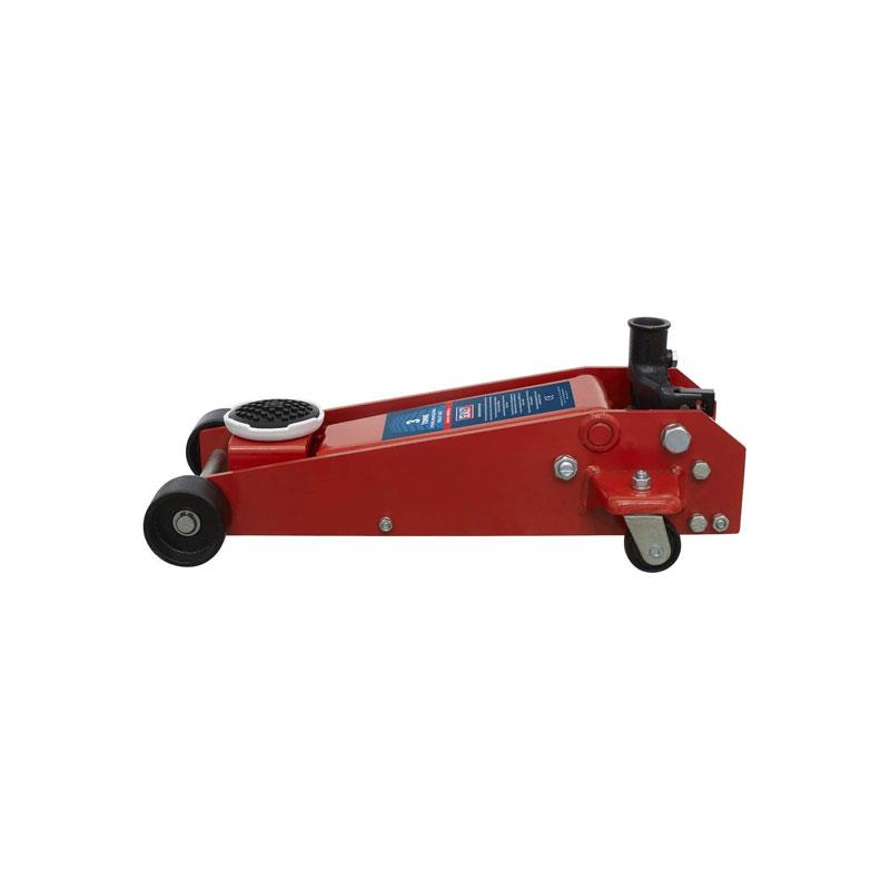 Sealey Quick Lift Standard Chassis Trolley Jack 3 Tonne Red