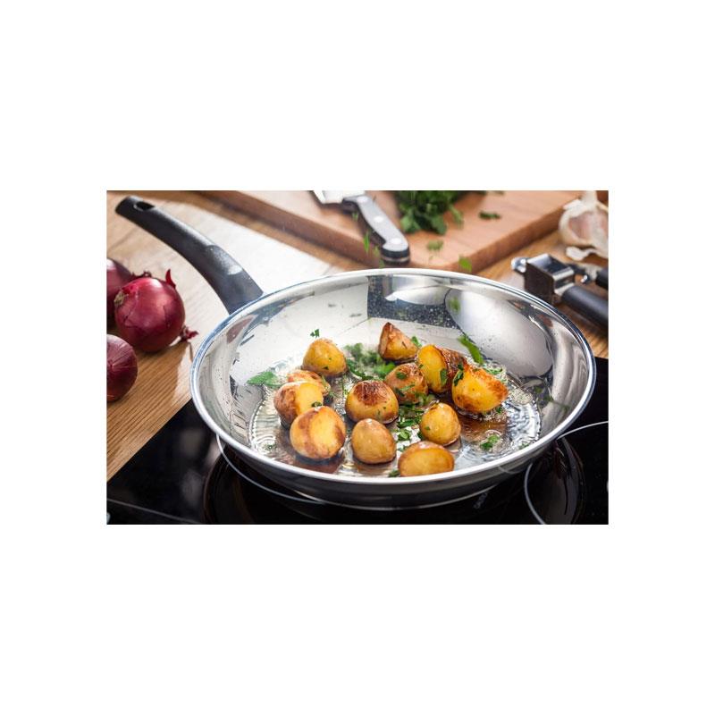 Judge Essentials Saute Pan 24cm Stainless Steel Large Silver Secondary image