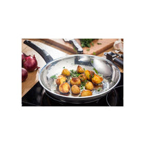 Judge Essentials Saute Pan 24cm Stainless Steel Large Silver