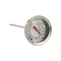 Judge Meat Thermometer Probe Stainless Steel Centigrade 54° To 88°C Or Fahrenheit 130° To 190°F Silver