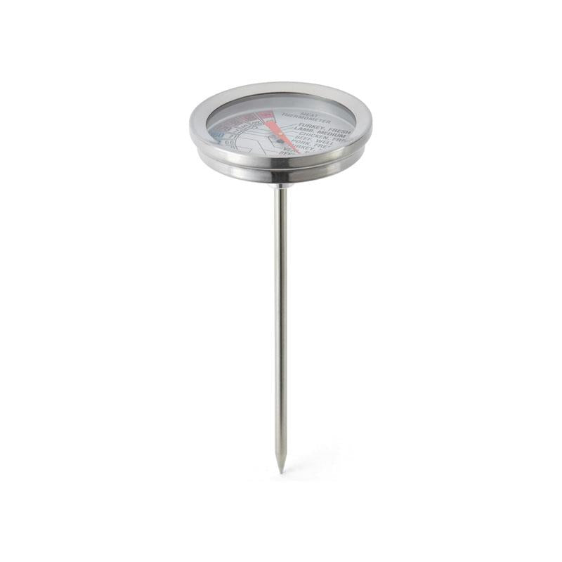Judge Meat Thermometer Probe Stainless Steel Centigrade 54° To 88°C Or Fahrenheit 130° To 190°F Silver