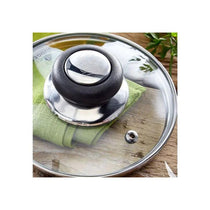 Judge Vista Saute Pan 28cm/2.4 Litres Stainless Steel Large Shatterproof Vented Glass Lid With Helper Handle Silver