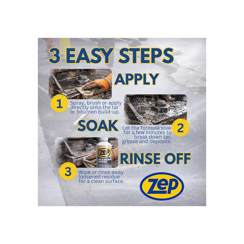 Zep Tar And Bitumen Remover 1 Litre