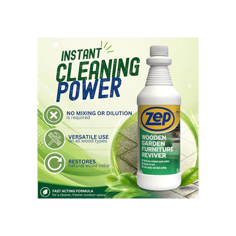 Zep Wooden Garden Furniture Reviver 1 Litres Secondary image
