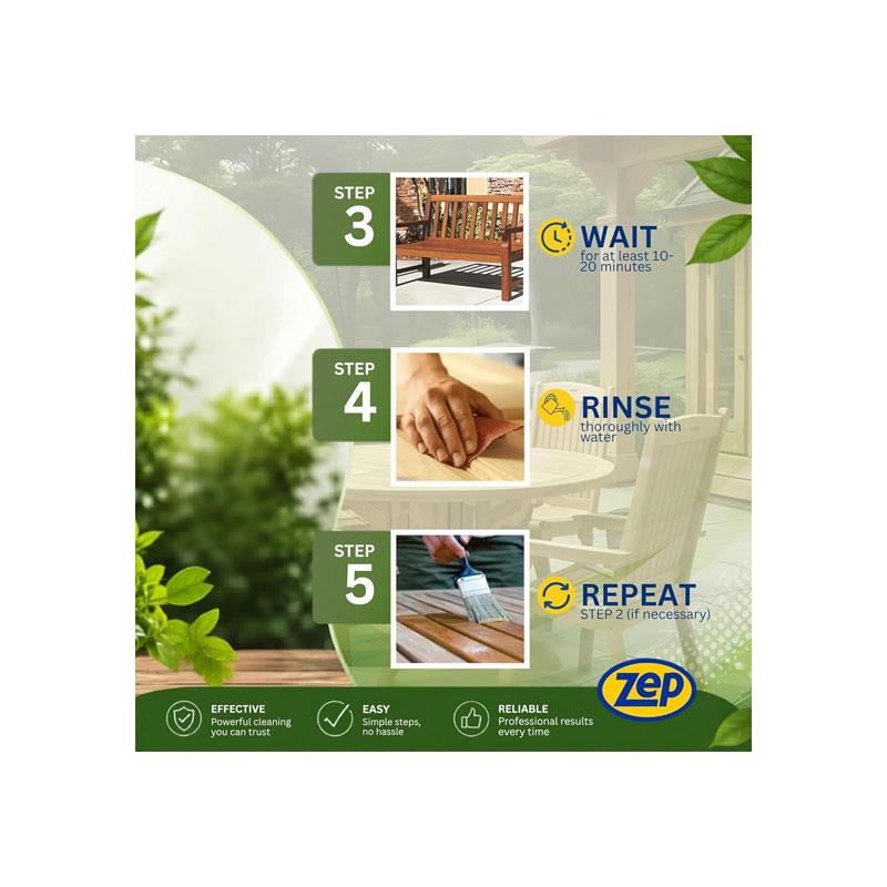 Zep Wooden Garden Furniture Reviver 1 Litres
