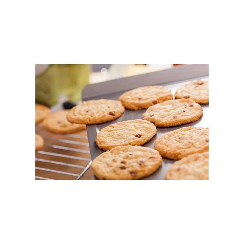 Judge Square Flat Baking Sheet With Raised Edges Non-Stick Carbon Steel Large 33 x 33cm Grey Secondary image