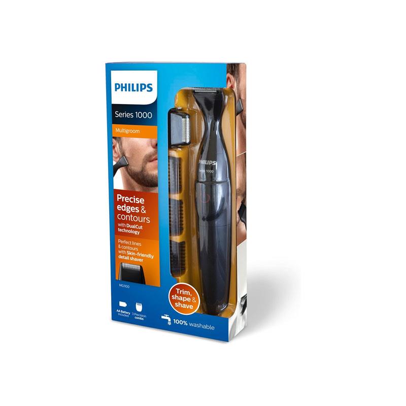 Philips Multigroom Series 1000 Ultra-Precise Beard Styler Black