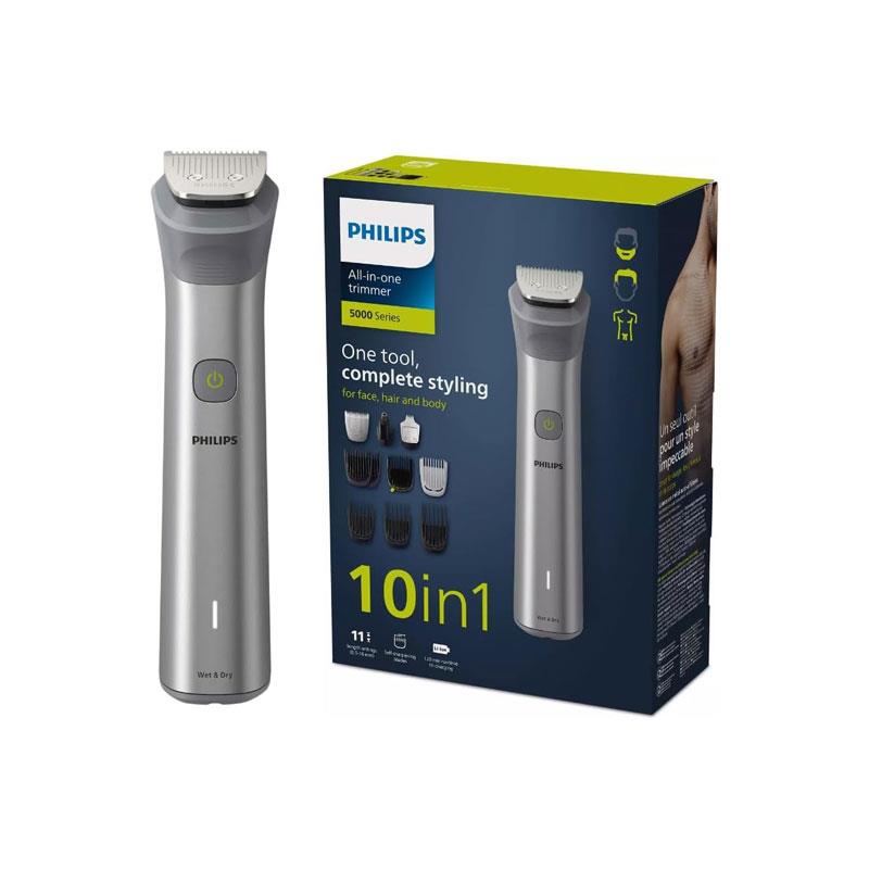 Philips Series 5000 All-In-One Beard Trimmer And Hair Clipper Kit Black Main image