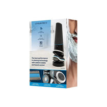 Lloytron Paul Anthony Lithium Pro 3 USB Wet & Dry Rotary Shaver With Beard Trimmer Black