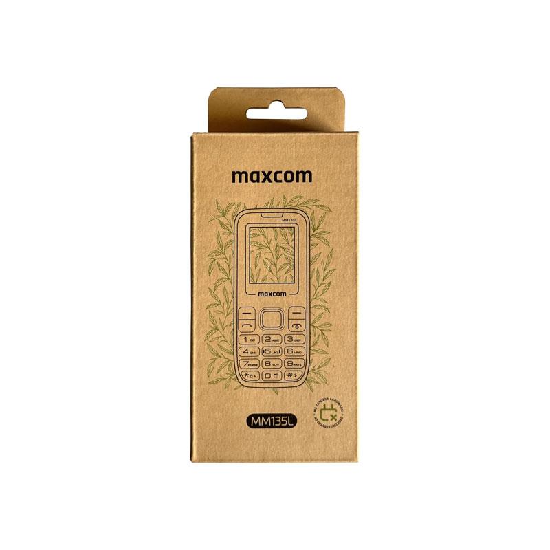 Maxcom Classic GSM Pocket Mobile Phone USB-C Blue/Black