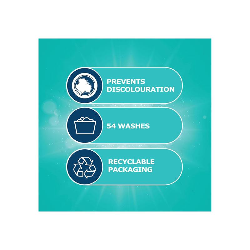 Dr. Beckmann Quick Wash Odour Protect Laundry Detergent Works In 15 Mins (54 Washes) 1620ml