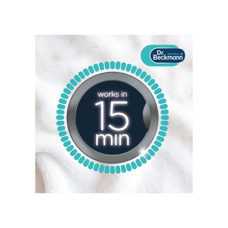 Dr. Beckmann Quick Wash Odour Protect Laundry Detergent Works In 15 Mins (54 Washes) 1620ml