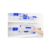 Sistema KLIP IT PLUS Leakproof Food Storage Containers Airtight Stackable School Lunch Boxes 1 Litres