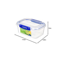 Sistema KLIP IT PLUS Leakproof Food Storage Containers Airtight Stackable School Lunch Boxes 1 Litres
