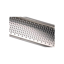 School of Wok Fine Grater Stainless Steel For Garlic And Ginger Silver
