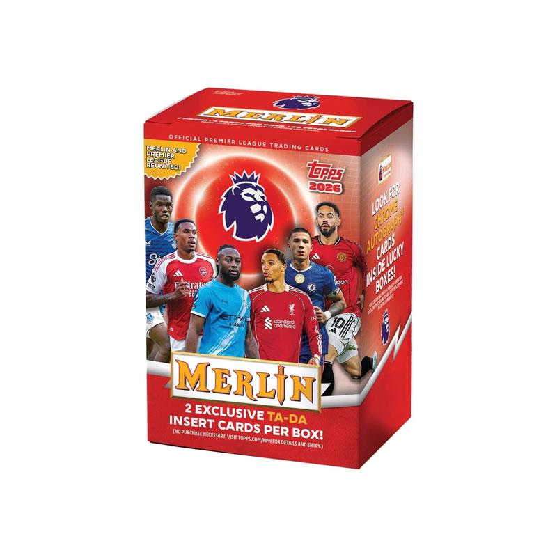 Topps Merlin Chrome Premier League 2026 Value Box