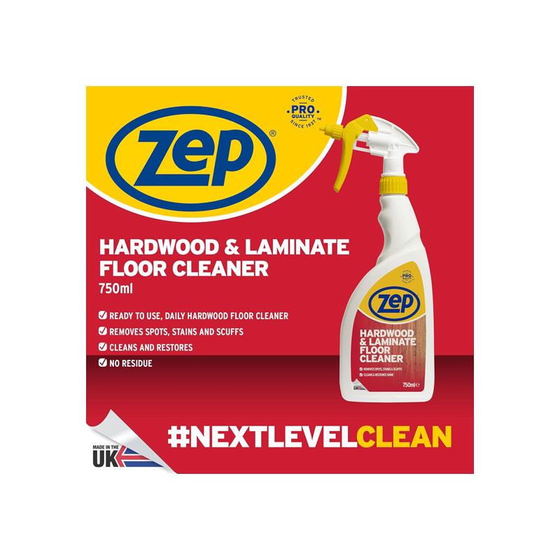 Zep Hardwood And Laminate Floor Cleaner 750ml