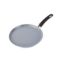 MasterClass Ceramic Non-Stick Induction-Safe Crepe Pancake Pan 24cm Black/Blue