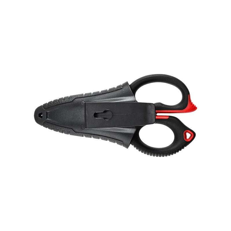Sealey Premier Heavy-Duty Electrician's Shears 160mm Red/Black