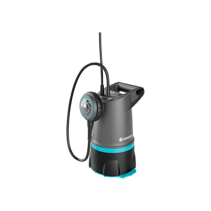 Gardena 2-In-1 Clear/Dirty Water Submersible Pump 20000 BASIC 20.000 L/H With Float Switch 550W Grey Main image