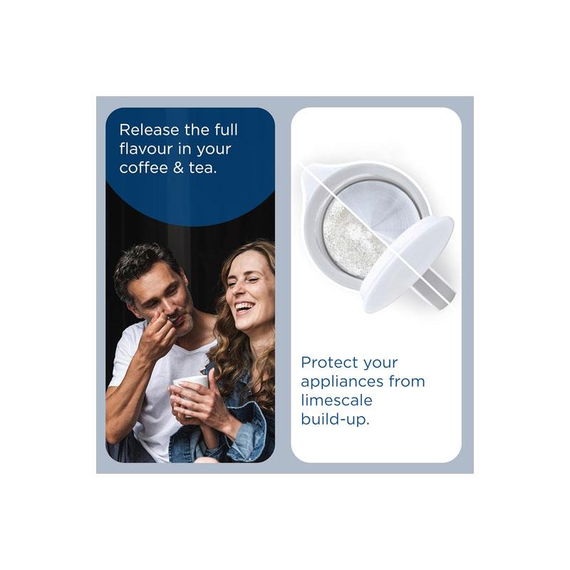 Brita P1000 Tap Water Filter Cartridge Reduces Chlorine Limescale Impurities White