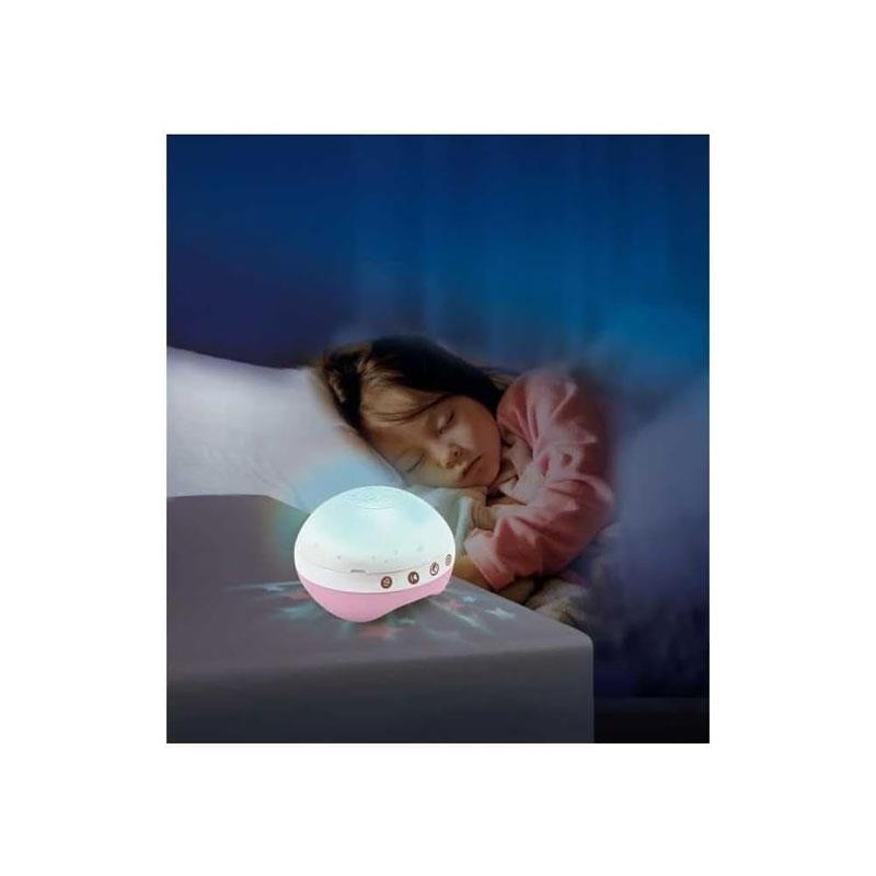 Infantino 3-In-1 Baby Musical Mobile Projector Night Light Pink