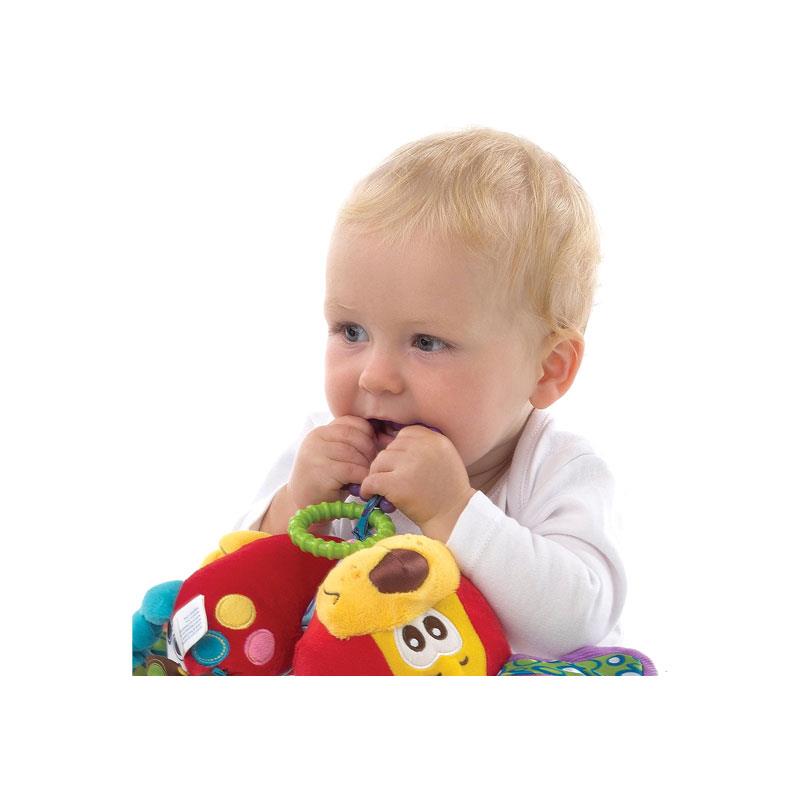 Playgro Activity Soft Toy Harry Puppy Dog Multicolour