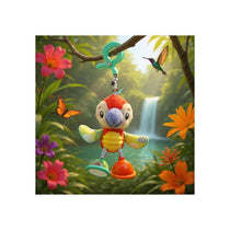 Playgro Dingly Dangly Mio Macaw Sensory Activity Toy For Babies Multicolour