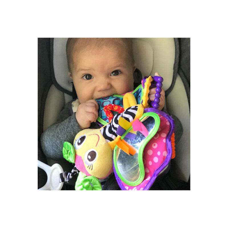 Playgro Soft Butterfly Teddy Baby Sensory Toy Multicolour
