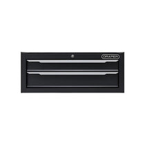 Draper Mid-Tool Chest 2 Drawer 26 Inch Workshop Tool Storage Lockable Black