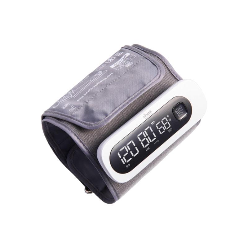 Kinetik Wellbeing Smart All In One Upper Arm Blood Pressure Monitor Fully Automatic With Bluetooth Universal Cuff (22-42cm) White Main image