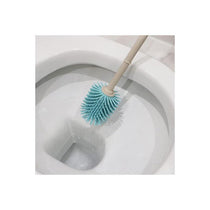 JVL Proclean Antibac Rubber Toilet Brush And Holder Blue