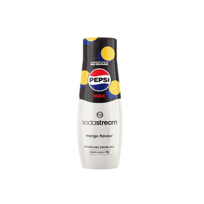 Sodastream Pepsi MAX Mango Fizzy Water Flavouring Syrup Sugar Free Soda Sparkling Water Drink Mix 440ml Main image