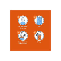 Sodastream Diet Mirinda Orange Syrup Drink Mix Sugar Free Sparkling Water 440ml