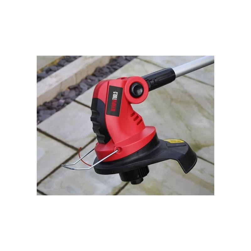 Olympia Power Tools X20S Cordless Grass Trimmer 20V 1 x 2.0Ah Li-ion Battery Red/Black