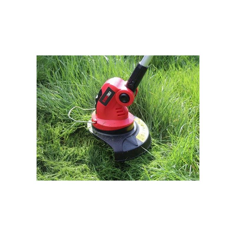 Olympia Power Tools X20S Cordless Grass Trimmer 20V 1 x 2.0Ah Li-ion Battery Red/Black