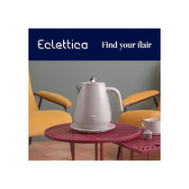 Delonghi Eclettica Electric Jug Kettle Stainless Steel 3000W 1.7 Litre Biscuit Beige