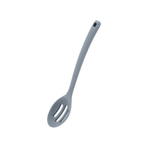 Judge Silicone Kitchen Tools Slotted Spoon Non-Slip Handle Grey