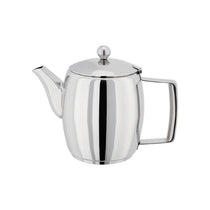 Judge Traditional Hob Top Teapot 10 Cup Large 2 Litres Stainless Steel Stovetop Tea Kettle Stay Cool Handle Non-Drip Spout Silver