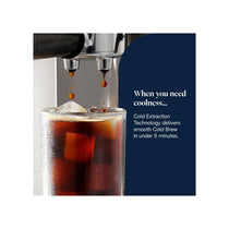 Delonghi Dedica Duo Manual Espresso Machine Advanced Milk Steam Wand Cold Brew Option Stainless Steel 1450W 1.2 Litres Silver