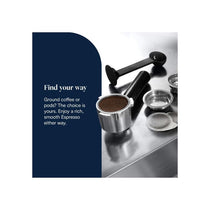 Delonghi Dedica Duo Manual Espresso Machine Advanced Milk Steam Wand Cold Brew Option Stainless Steel 1450W 1.2 Litres Silver