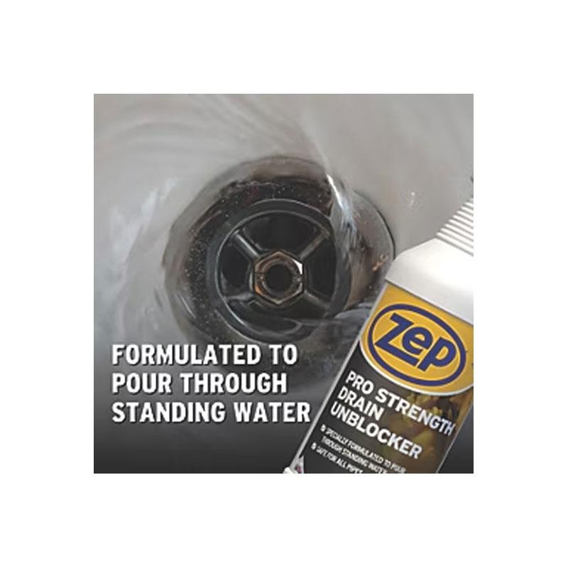 Zep Pro Strength Drain Unblocker 1 Litre Secondary image